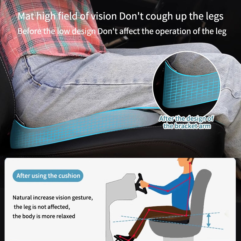 Premium Non-Slip Orthopedic Memory Foam Cushion – Tailbone and Sciatica Pain Relief Seat Cushion for Prostate Comfort