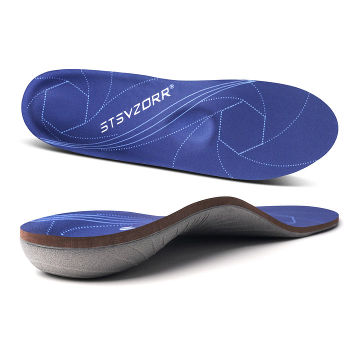Premium Arch Support Orthotic Insoles – Pain Relief Inserts for Plantar Fasciitis, Flat Feet, and Heel Support, Ideal for
