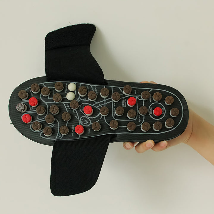 Premium Acupoint Massage Slippers for Foot Therapy | Unisex Rotating Foot Massager Sandals | Medical Acupressure Shoes for 