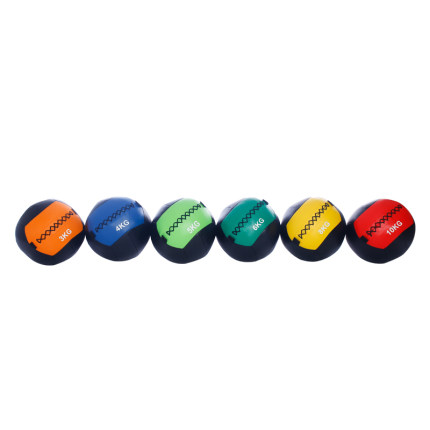 Premium Wall Medicine Ball – Adjustable 2-12kg Core Training Ball for CrossFit, Strength & Endurance – Empty, Fillable for 