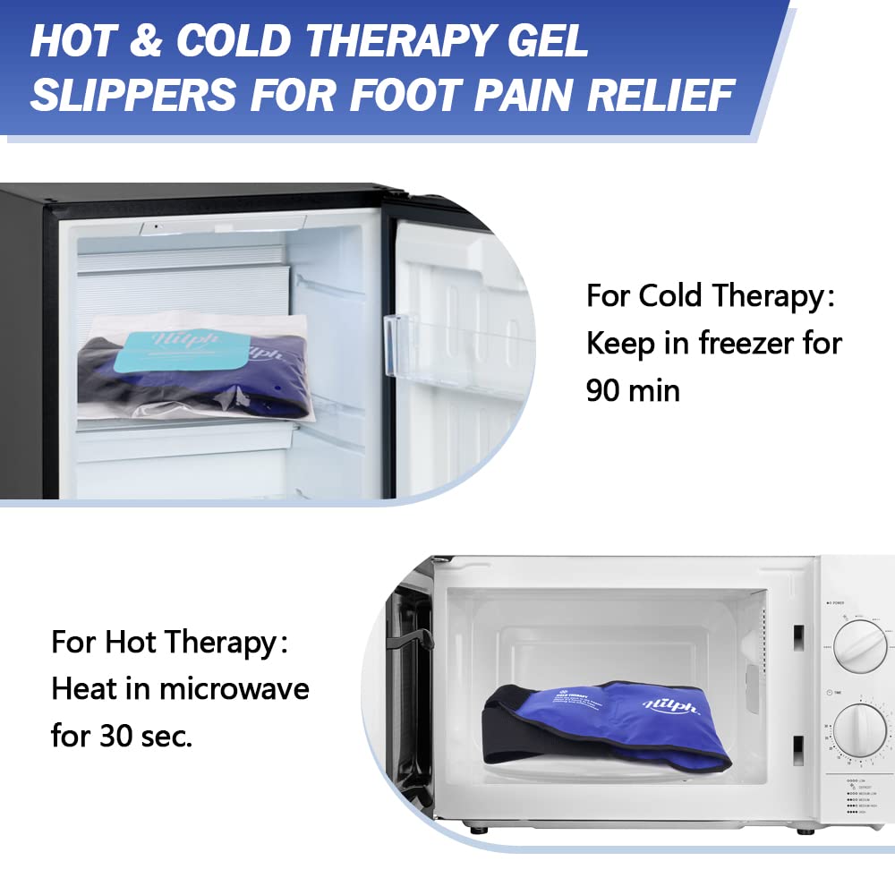 Premium Reusable Lower Back Ice Pack for Pain Relief – Adjustable Hot Cold Compress Therapy Lumbar Brace Support for 