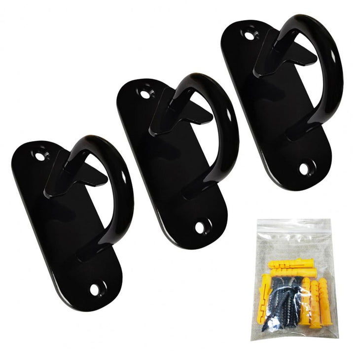 Premium Battle Rope Anchor Kit – Heavy Duty Ti Steel Wall Mount for Resistance Bands & Fitness Accessories – Anti-Rust, 