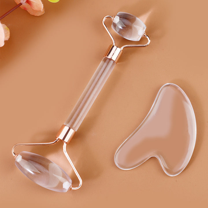 Premium Natural Resin Gua Sha Massage Tool – Scraping Tool Set for Face, Back, Neck, and Body Pain Relief, Smooth-Edge