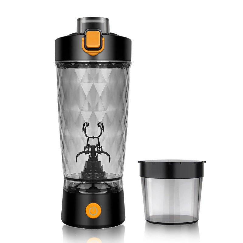 Premium 650ML Electric Protein Shaker Bottle – Automatic Mixing Cup with 7500RPM Motor – USB Rechargeable Blender for Smooth 