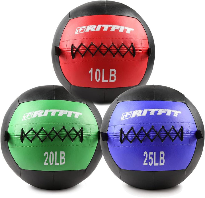 Premium Snatch Wall Medicine Ball – Adjustable 2-15kg for CrossFit & Balance Training – Soft Grip, Durable Artificial