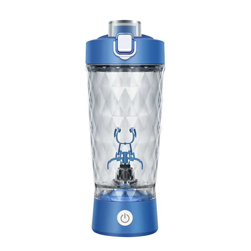 Premium 650ML Electric Protein Shaker Bottle – Automatic Mixing Cup with 7500RPM Motor – USB Rechargeable Blender for Smooth 
