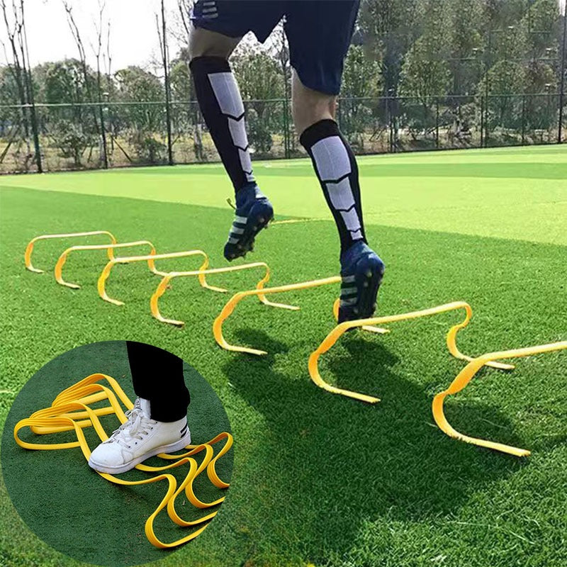 Premium Soccer Training Hurdles for Kids – Portable 15cm Agility Mini Hurdles for Speed & Functional Training – Yellow & 