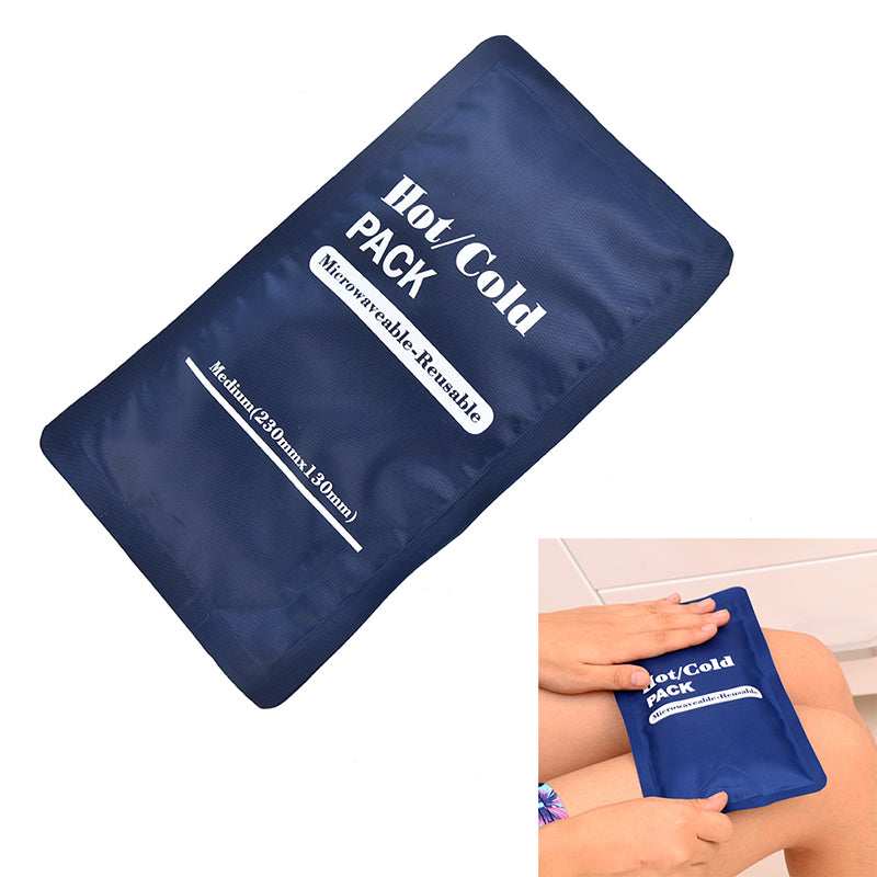 Premium Reusable Hot Cold Therapy Pack Gel Pad for Pain Relief | Microwaveable Ice Pack | Compress for Swelling, Toothache, 