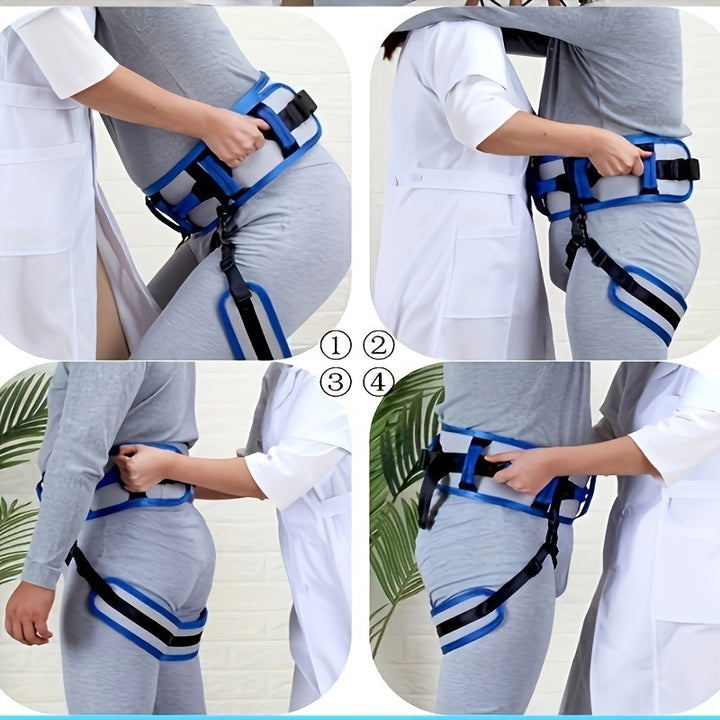 Premium Bariatric Transfer Lift Belt for Elderly & Handicap Support – Adjustable Gait Belt for Seniors, Walking & Standing 
