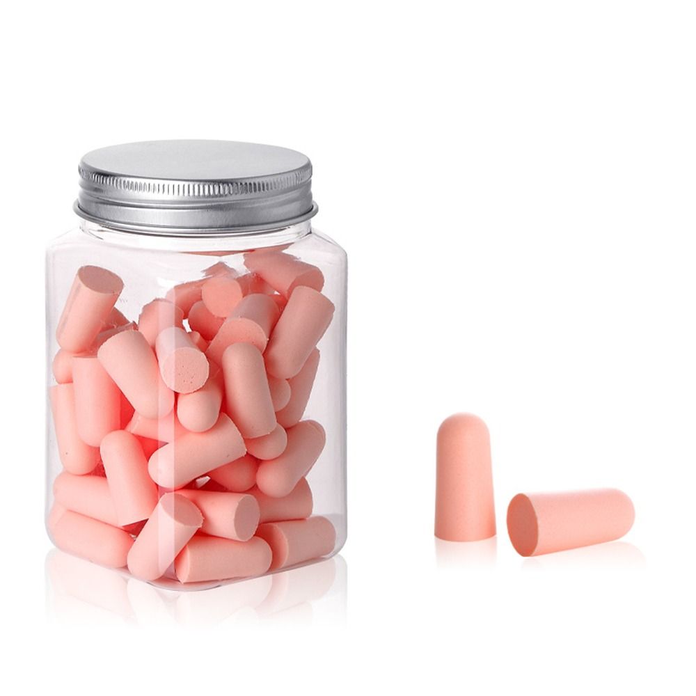 Premium Noise Reduction Earplugs - 10/24/60pcs Comfortable Soft Foam Ear Plugs for Sleep, Anti-Noise Ear Protector, Effective