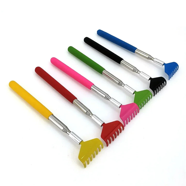 Premium Back Extendable Scratcher - Telescopic Body Massage Claw for Muscle Relaxation, Anti-Itch Relief, and Retractable 