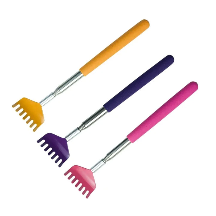 Premium Back Extendable Scratcher - Telescopic Body Massage Claw for Muscle Relaxation, Anti-Itch Relief, and Retractable 