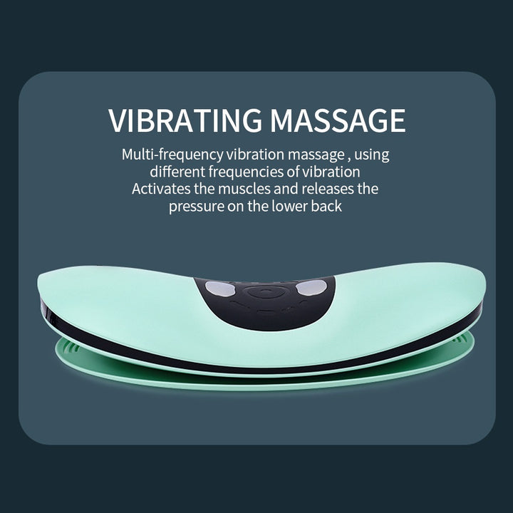 Premium Electric Lumbar Traction Device for Lower Back Pain Relief – Vibration & Thermal Therapy, Ergonomic Design,