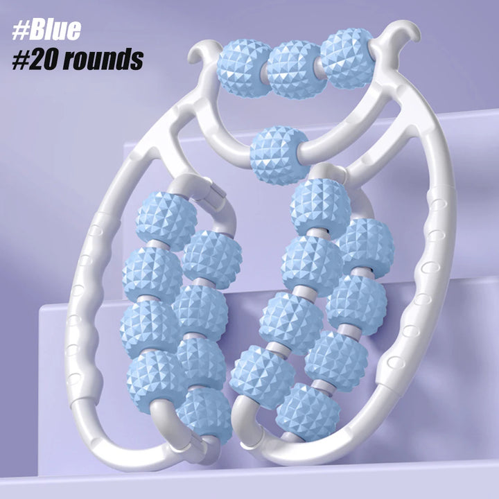 Premium Cellulite Massager Roller - Deep Tissue Foam Roller for Legs, Arms, Neck, Thighs, and Calves - Pain Relief &