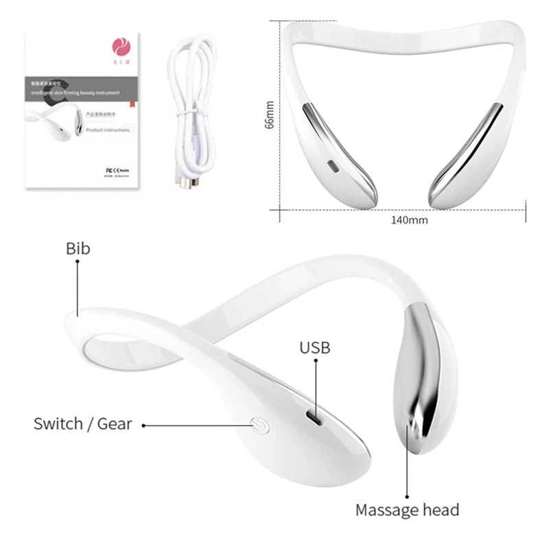Premium EMS V-Face Massager - Face Lifting Machine for Chin Lift, Facial Slimming & Skin Tightening with Anti-Wrinkle