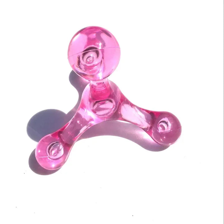 Premium Portable Body Massager - Mini Four Balls Travel Massager for Trigger Point Therapy, Head, Back, Foot, and Leg