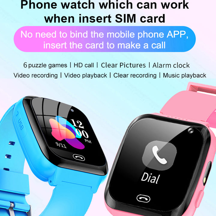 Premium 4G Kids Smartwatch – Video Call, GPS Tracking, IP67 Waterproof, 8GB ROM, Health Monitoring, Wi-Fi, Voice & Video