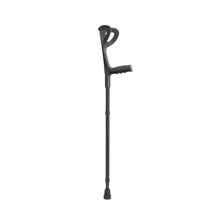 Premium Collapsible Telescopic Cane with LED Light & Alarm – Adjustable Elder Walking Stick with 4-Feet Base for Stability, 